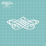 Чипборд від Вензелик - Вензель 13, розмір: 10,4x4,2см