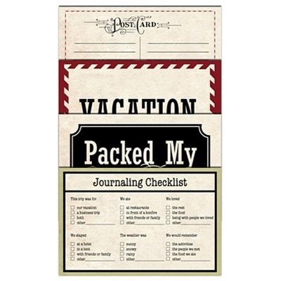 Карточки для журналінгу Carta Bella Well Travelled - Postcard Pack