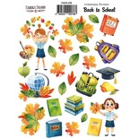 Набір наліпок #078, Back to School, ТМ Фабрика Декору