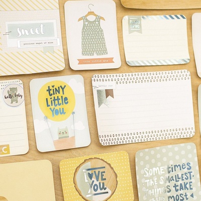 Набір карток Project Life by Becky Higgins - Value Kit - Little You Boys, 130 елементів