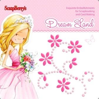 Аплікація самоклейна від ScrapBerryʼs - Чарівна країна 3, 5,9x6,5