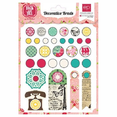 Набір брадс з Echo Park - Jack and Jill Girl