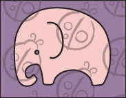 Чипборд Слон, cb-179