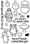 Штампи від Poppystamps - To All My Peeps clear stamp set