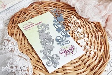 Ніж для вирубки "Весняна історія" від AgiArt, 122*40 мм