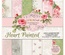Набор скрапбумаги LemonCraft - Heart Painted, 30х30 см