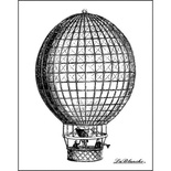Акриловий штамп La Blanche - Hot Air Balloon