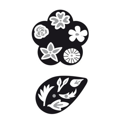 Набір ножів для вирубки Marianne Design Craftables - Bouquet