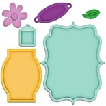 Ніж для вирубки Spellbinders - Jar Labels, 6 шт.