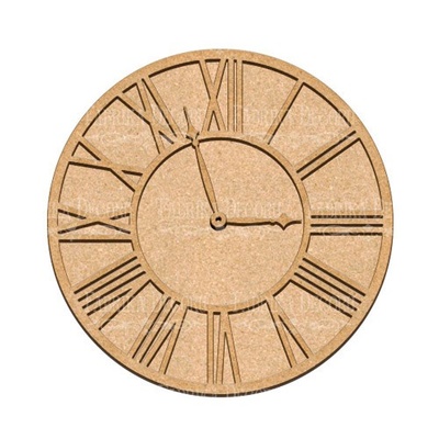 Артборд Годинник 3 20x20см, ТМ Фабрика Декору