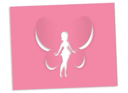 Фігурний дірокол Tonic - Fairy Flutter 731E