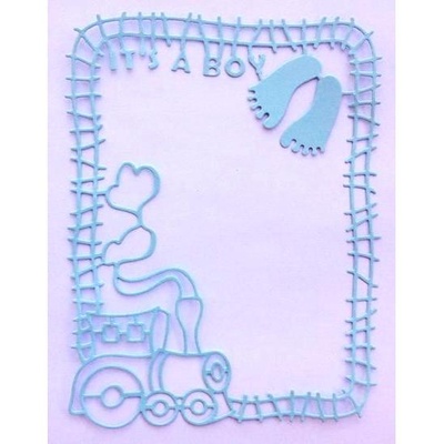 Ніж для вирубки Crafty Ann Frame It's a Boy