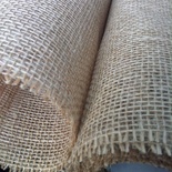 Мішковина, колір коричневий, відстань між нитками 2x3мм, 50 x50 см