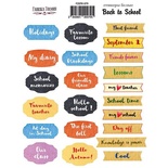 Набір наліпок #079, Back to School - ENG, ТМ Фабрика Декору