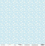 Аркуш односторонній Scrapmir - Облака - Baby Boy, 30x30 см