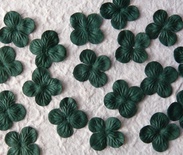 Гортензия, цвет зеленый, 25 мм, 10 шт.