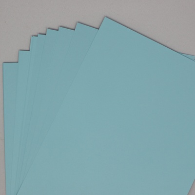 Двосторонній аркуш паперу, кольоровий- блакитний, розмір А4, код 13101-12015, 120г/м².кв