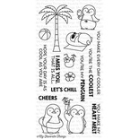 Акриловий штамп My Favorite Things - BB Penguins in Paradise