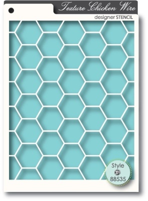 Маска від Memory Box - Stensils - Chicken Wire