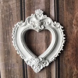 Гипсовое сердечко от Е.В.A, 7х7 см, 1 шт. 