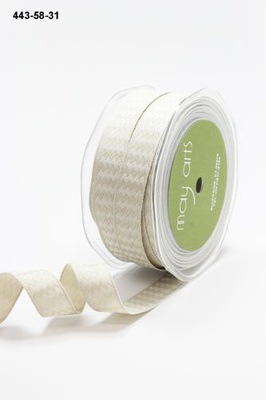 Стрічка Taupe, колір сірого, ширина 1,6 см, довжина 90 см