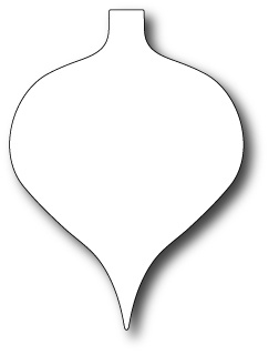 Лезвие - DIES- Drop Ornament  