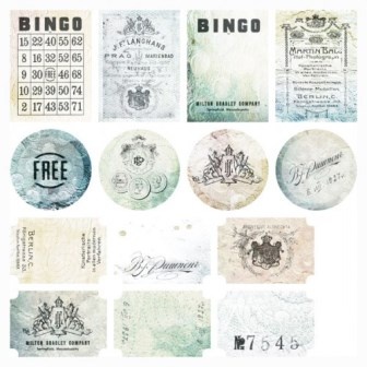 Набір висічок від 7 DOTS STUDIO - 9th Wave - 12x12 Elements, 30x30см