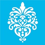 Маска - Фабрика Декора - Узор классика 2, 15смХ20см