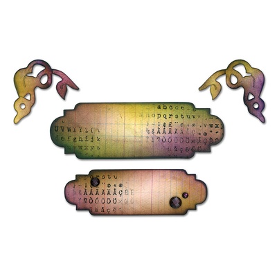 Ножи от Sizzix - Sizzix Bigz Die - Estate