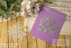 Ніж для вирубки від Fantasy - бордюр "Великий букет троянд", FD-140