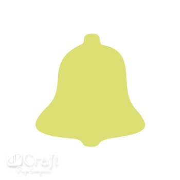 Дірокол фігурний 5см Дзвіночок, TM dpCraft (Dalprint)