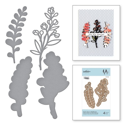 Ніж для вирубки від Spellbinders - Heart like a Wildflower