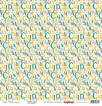 Папір для скрапбукінгу від ScrapBerryʼs - лісові друзі - Весела азбука, 30,5x30,5см, 190 гор / м, однобічна 1 шт