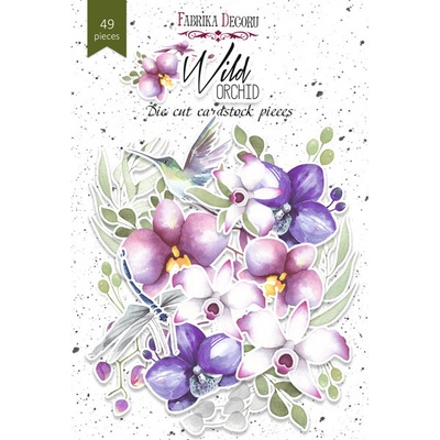 Набор высечек, коллекция Wild Orchid, 49 шт., ТМ Фабрика Декора