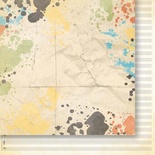 Лист двусторонней скрапбумаги от Galeria Papieru - изучение жизни 04, 30,5х30,5 см