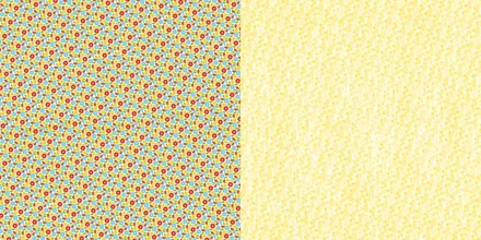 Аркуш скрап-паперу GCD StudiOs-Petit Floral - Artsy Urban Collection - двосторонній, 30x30 см