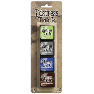 Набір штемпельних подушок Ranger - Distress Mini Ink Kit - Kit 14
