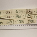 Стрічка від Thailand - Lovely Bear Print Cotton Ribbon Label String, 1 метр