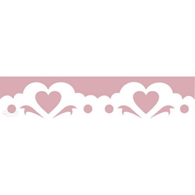 Дірокол бордюрний 4см СЕРДЕЧКИ, TM dpCraft (Dalprint)