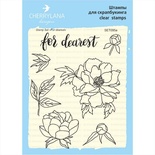 Набор штампов от Cherrylana - "For dearest"