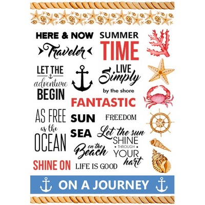 Оверлей - Фабрика Декору - Sea-Breeze, розмір 20 х 30см