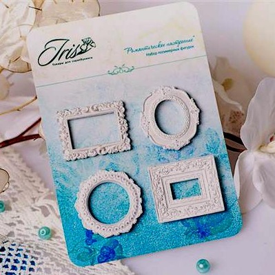 Гипсовые украшения Рамочки Романтическое настроение, ТМ Iris