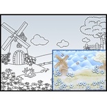 Папка для тиснення Nellie Snellen - Windmill