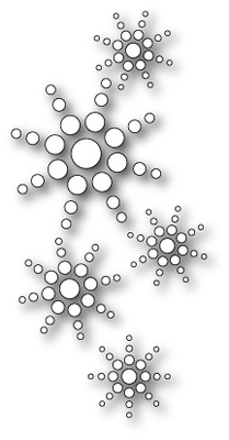 Ножі від Poppystamps - Dies - Sparkle Burst Stars