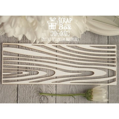 Чипборд ScrapBox - Текстура дерева №1