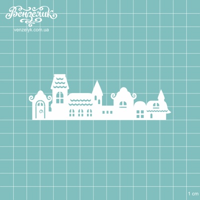 Чипборд от Вензелик - Дом 05, размер: 34x106 мм
