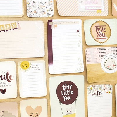 Набір карток Project Life by Becky Higgins - Value Kit - Little You Girls, 130 елементів