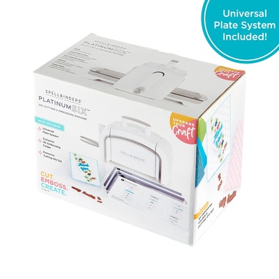 Машинка для вирізання і тиснення Platinum 6 з Універсальною системою пластин, Spellbinders, PE-104