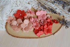 Набор цветов из тутовой бумаги от WOODchic - Гортензии 091