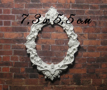 Пластиковый декор от Е.В.А - Рамка, 7,3х5,5 см